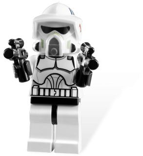 NEW LEGO STAR WARS ARF TROOPER MINIFIGURE 7913 BLASTERS  