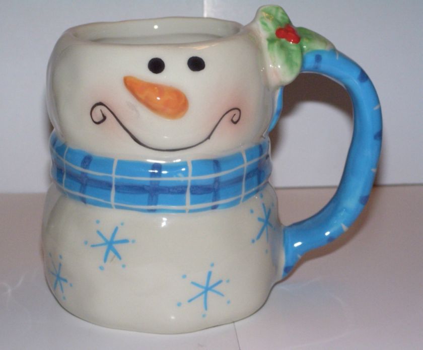 Bella Casa by Ganz Ceramic Snowman Mug.  