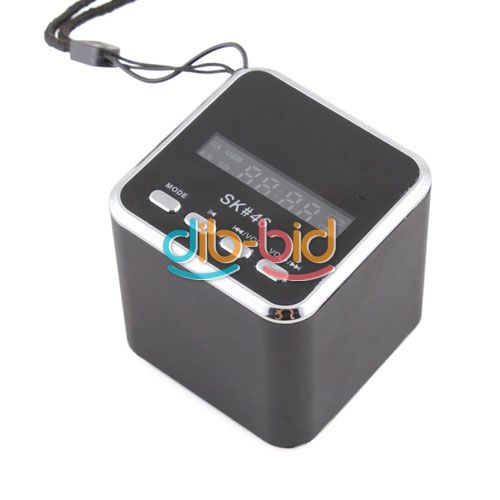 USB Portable Speaker Audio Music Player Sound Box FM Radio Micro SD/TF 