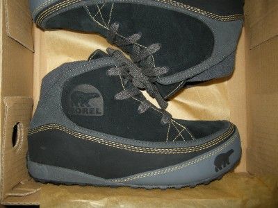 Sorel YOUTH CHESTERMAN BLACK/CHUKKA Boots 3,4,5,  