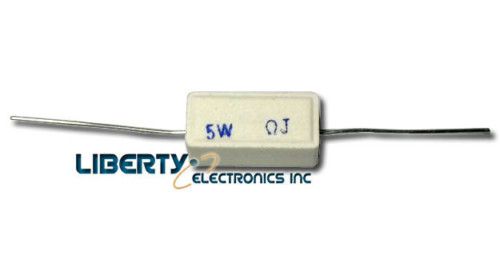 lote de 5 (cinco) RESISTENCIA CERAMICA DE 5W   2 OHM  