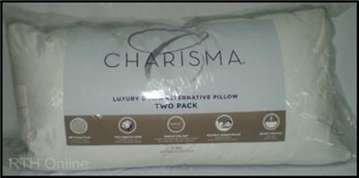 Charisma King Luxury Down Alternative Pillows   2pk  