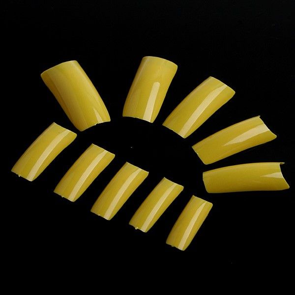 color yellow quantity 500pcs size 10 different sizes total weight 68g 