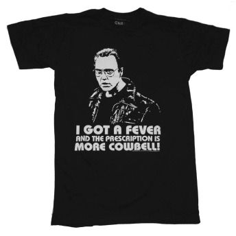   Christopher Walken More Cowbell SNL T Shirt Brand New Officially