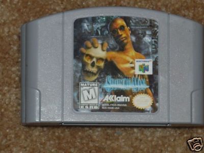 SHADOWMAN SHADOW MAN N64 NINTENDO 64 GAME***  