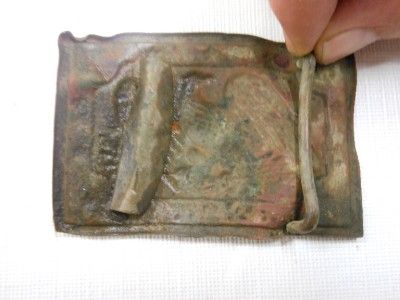 CIVIL WAR ERA BELT BUCKLE (DUG) 1850 1880  