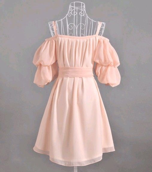 Boho Season New arrival Pink Women CONVERTIBLE Chiffon Dresses Dress 