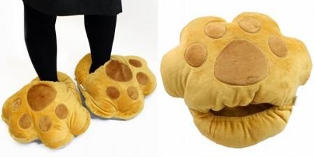   USB Dinosaur Foot Heated Warmer Slippers Thanko Hot heating footwear