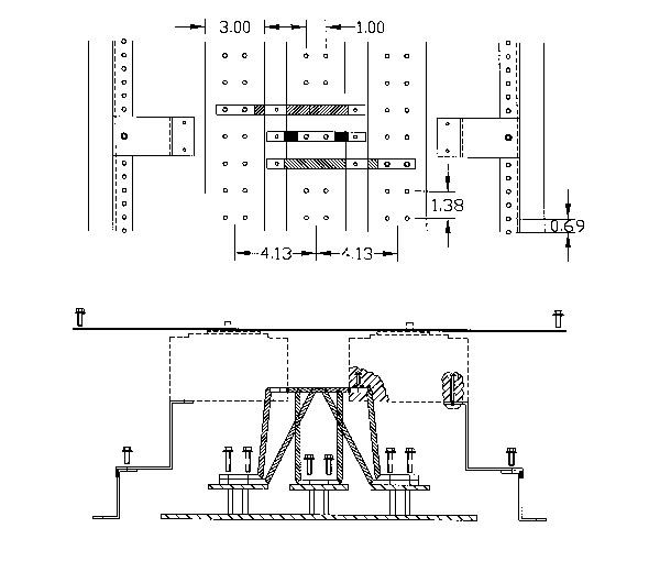 MOUNTING HARDWARE FOR CUTLER HAMMER ED EDH EDC BREAKER  