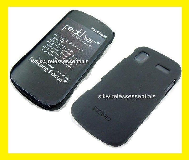 INCIPIO SAMSUNG FOCUS I917 BLACK FEATHER SLIM CASE  