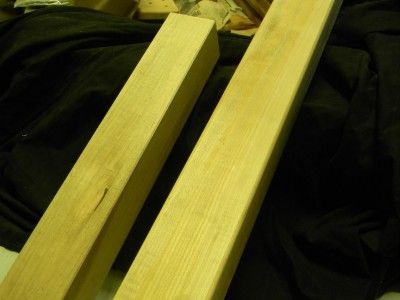 HARD MAPLE TURNING SQUARES LOT OF2 18 & 35 GREAT PROJECT LUMBER MA14 