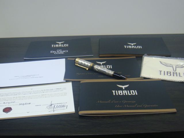 TIBALDI 2006 DA VINCI CODE FOUNTAIN PEN LE ＃333/618  