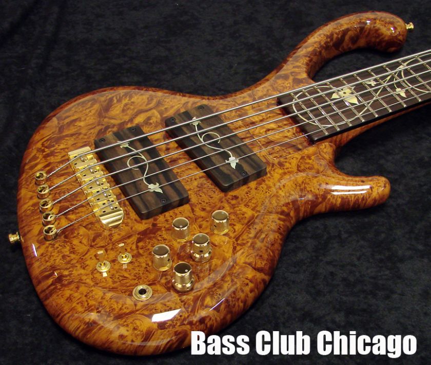 Ritter Roya 5 String Solid Master Grade Burl  