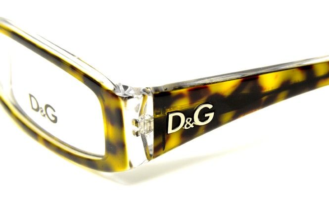 DOLCE GABBANA D&G DD 1179 556 S.49 RX GLASSES TORTOISE CLEAR 