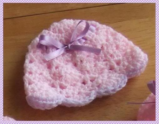 PATTERN TO CROCHET CARDIGAN, BOOTIES & HAT FOR PREEMIE BABY/REBORN 