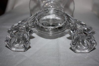 Very Pretty Pair of double candlesticks candleholders. No makers mark 