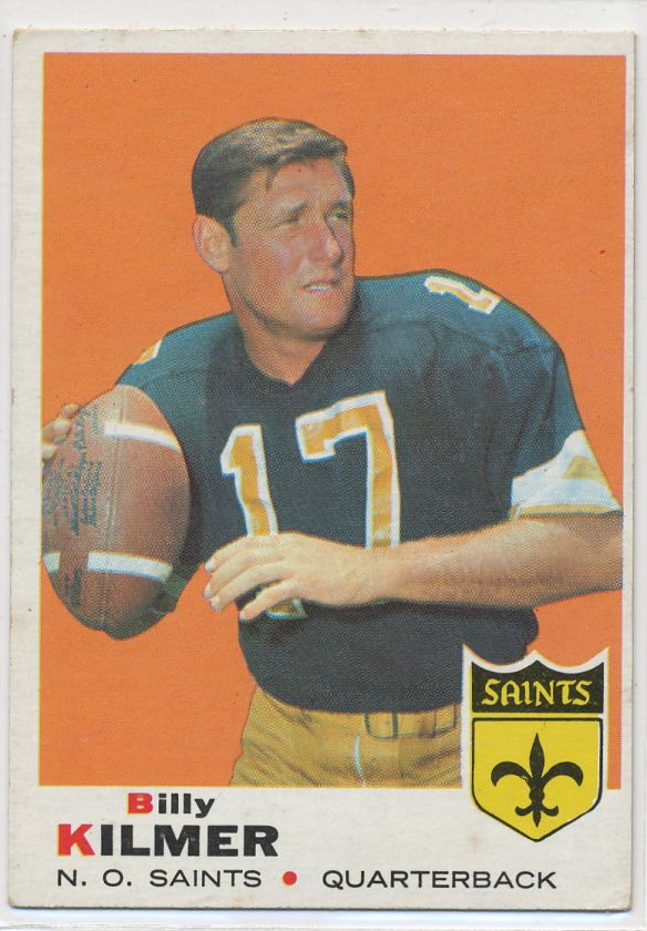 1969 Topps Billy Kilmer #240 EX Saints  