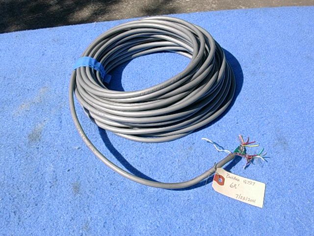 Wurlitzer or Seeburg or Rock ola ten conductor wall box cable Belden 