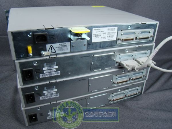 Qty 4 Nortel Switches Business Policy Switch 2000 Baystack 460 24T PWR 