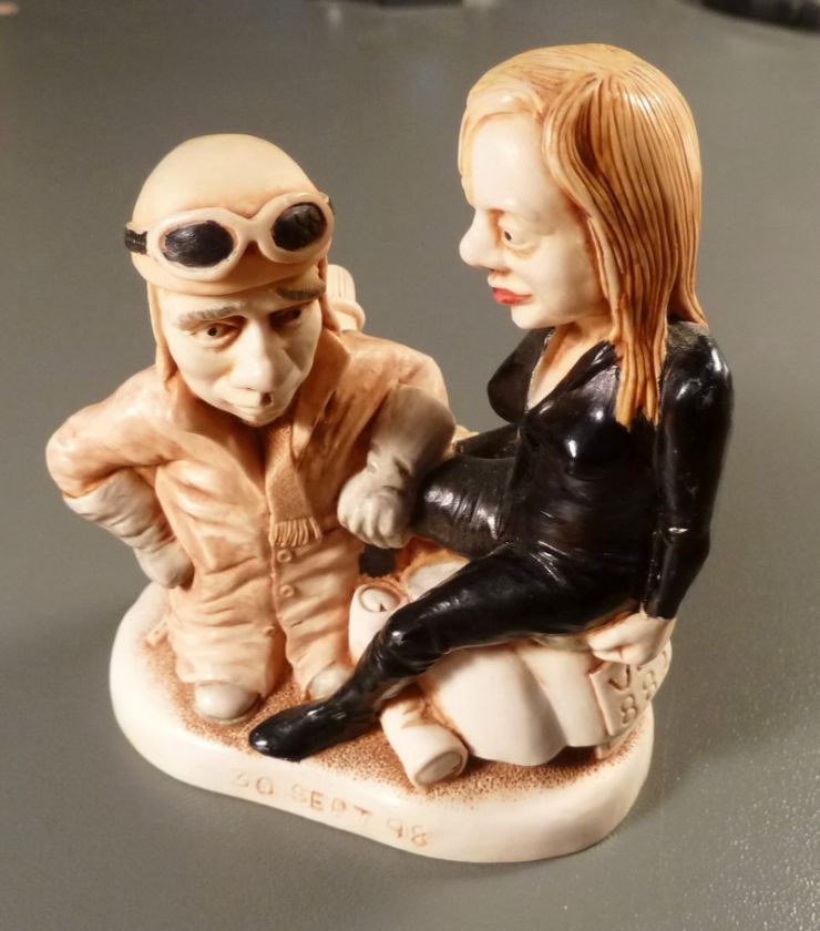   Anniversary, Cake Topper, Motorcycle + Riders, 1998, NM No Box  