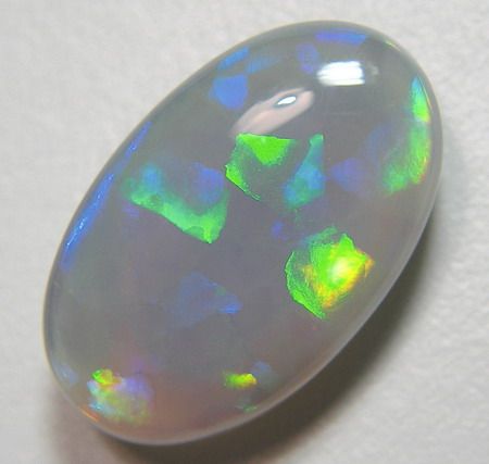 BIG GEM FLAGSTONE PATTERN * 6ct LIGHTNING RIDGE SOLID OPAL  