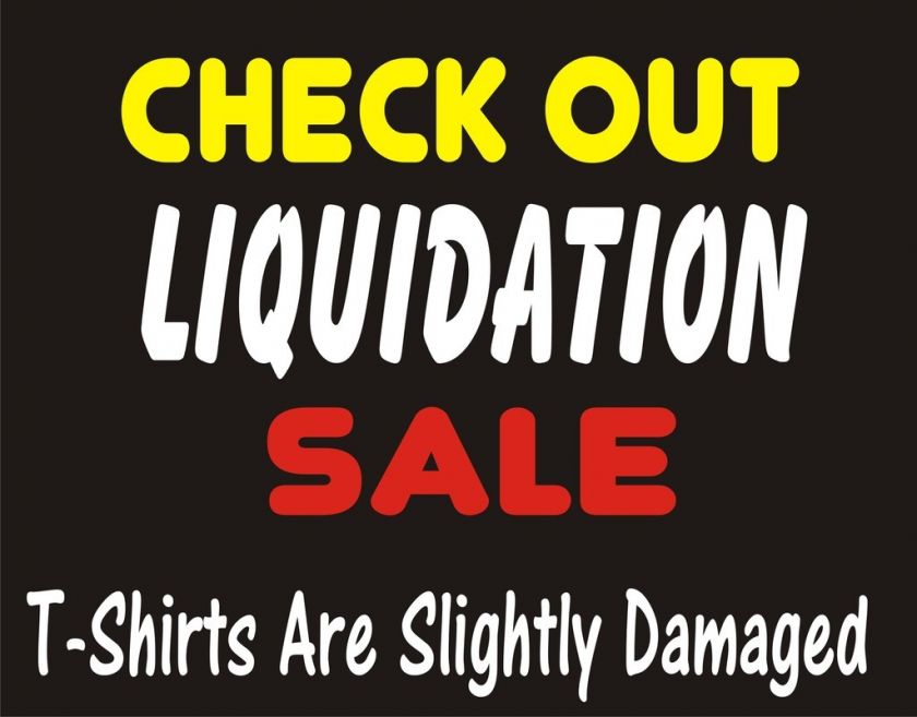 LIQUDATION SALE DAMAGED ADULT HUMOR FUNNY SHIRTS S 2XL  