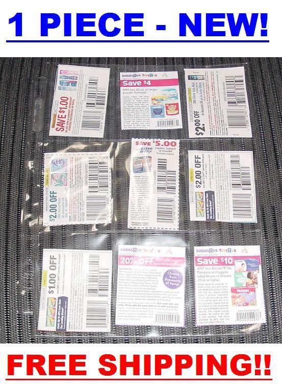 Coupon Sleeves Pages for Binder 9 Pockets   NEW  