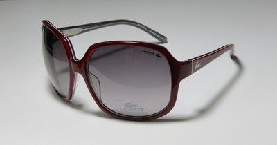 NEW LACOSTE 12635 CONTEMPORARY RED/GRADIENT VIOLET OVERSIZED 