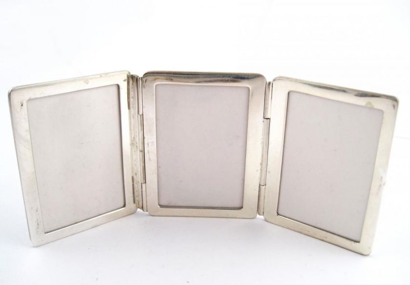 Tiffany & Co Sterling Silver 3 Part Pocketbook or Vanity Folding 