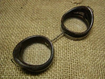 Vintage Chicago Burlington & Quincy Railroad Goggles Antique CB&QRR 