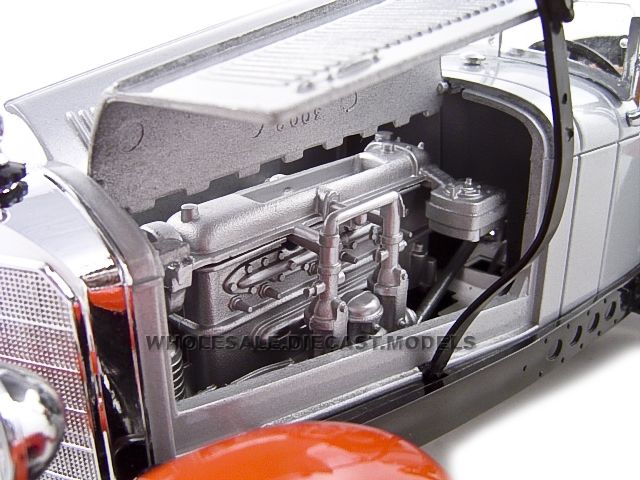 Brand new 118 scale diecast model of 1931 Mercedes SSKL Die Cast Car 