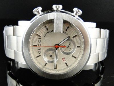 BRAND NEW MENS STAINLESS STEEL 101 G GUCCI YA 101339 WATCH  