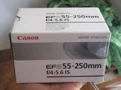 NEW CANON EFS 55 250 mm f/4 5.6 lS ll LEN 890552705290  