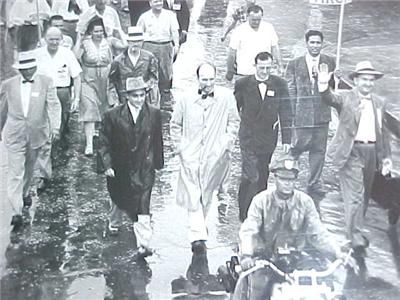   FREEDOM MARCH PARADE ON WASHINGTON Civil Rights OVERCOME Pennant MLK