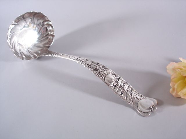 Tiffany & Co VINE TOMATO Sterling Silver 11.5 Ladle  