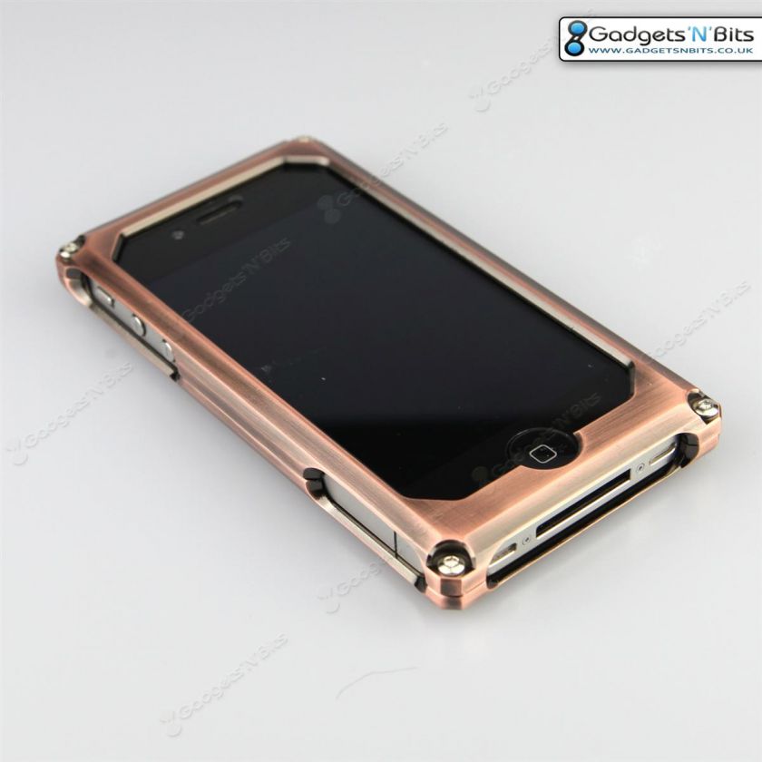   METAL CASE BUMPER NON ELEMENT BLADE FOR Apple iPhone 4 4S  