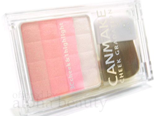 Canmake Tokyo Japan Cheek Gradation Powder Blush  