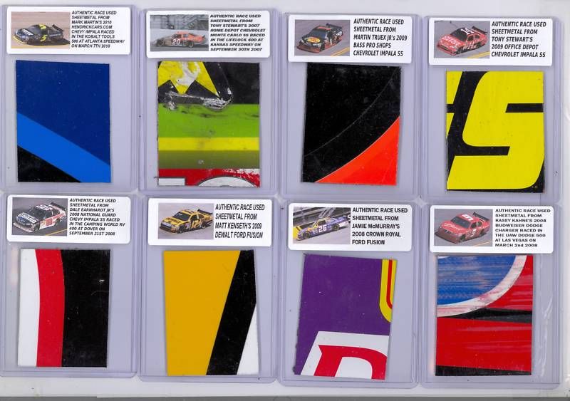 HUGE SALE OF NASCAR RACE USED SHEETMETAL ***HUGE***  