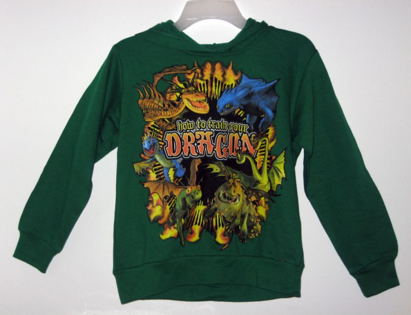 How To Train Your Dragon Green Hoodie/Sweatshirt  