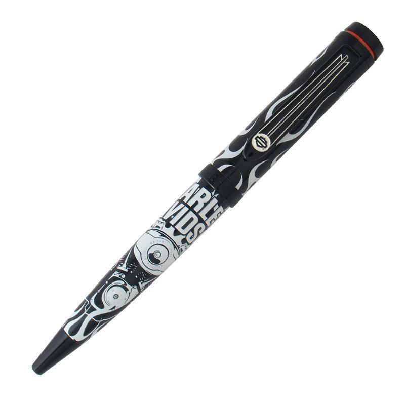   Davidson Full Throttle Midnight Light BallPoint Pen HDBP 1903  