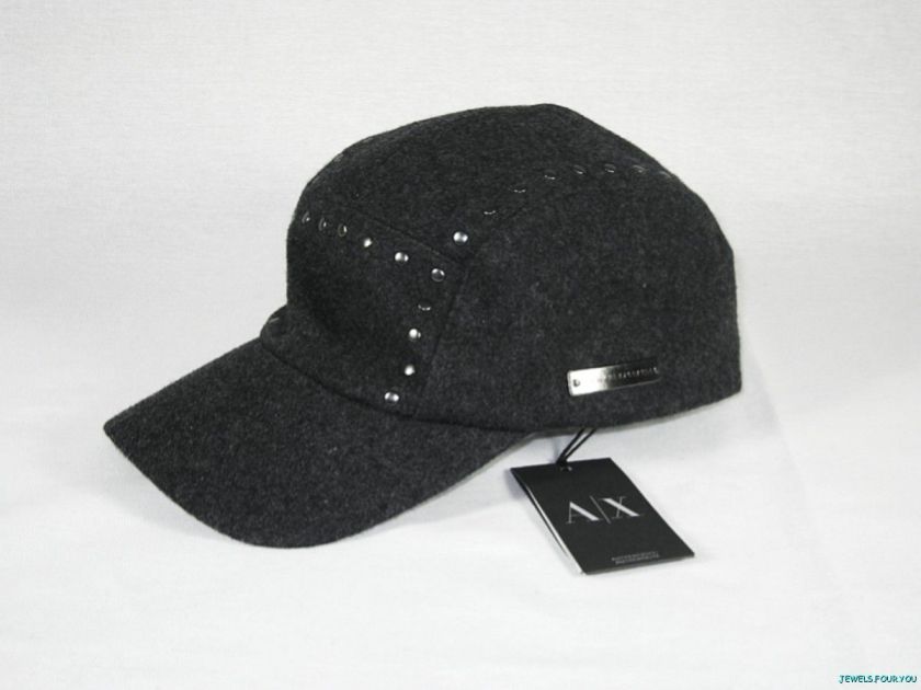 ARMANI EXCHANGE WOOL HAT SZ L, XL NEW  