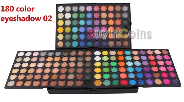   Pro 180 Full Color Makeup Eyeshadow Palette Neutral Eye Shadow  