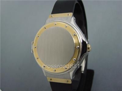 Auth Ladies Hublot MDM Black Dial Wrist Watch Excellent  