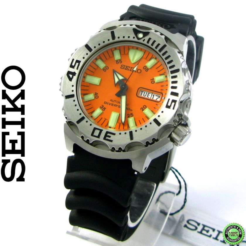 Seiko Men Scuba Diver 7S26 Auto 200m Sport Watch NWT SKX781K3  