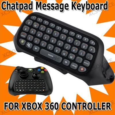 Controller Messenger Keyboard Chat Pad Game Black Keypad for Xbox 360 