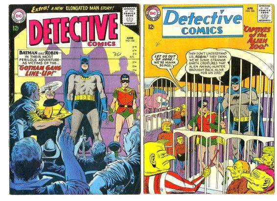 Detective Comics 326 & 328 VG/F FREE S&H  