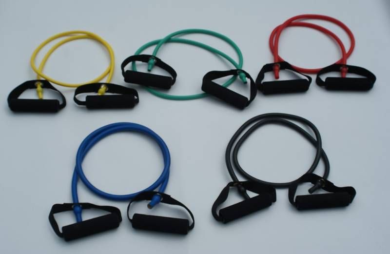 Resistance Bands 5 New Aeromat Fitness Tubes P90X  