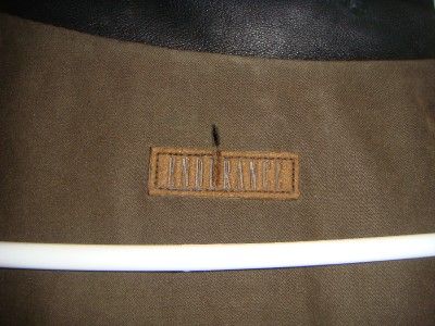 Black Leather Robert Comstock Endurance Jacket Coat 46  