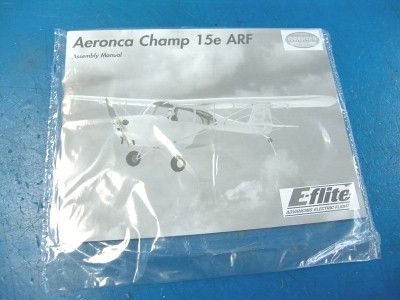   Aeronca Champ 15e ARF Electric R/C RC Airplane Kit EFL2800 Platinum 15