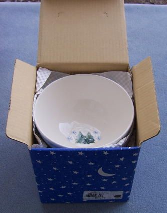 Set 4, Nikko Winter Wonderland All Purpose Bowls NIB  